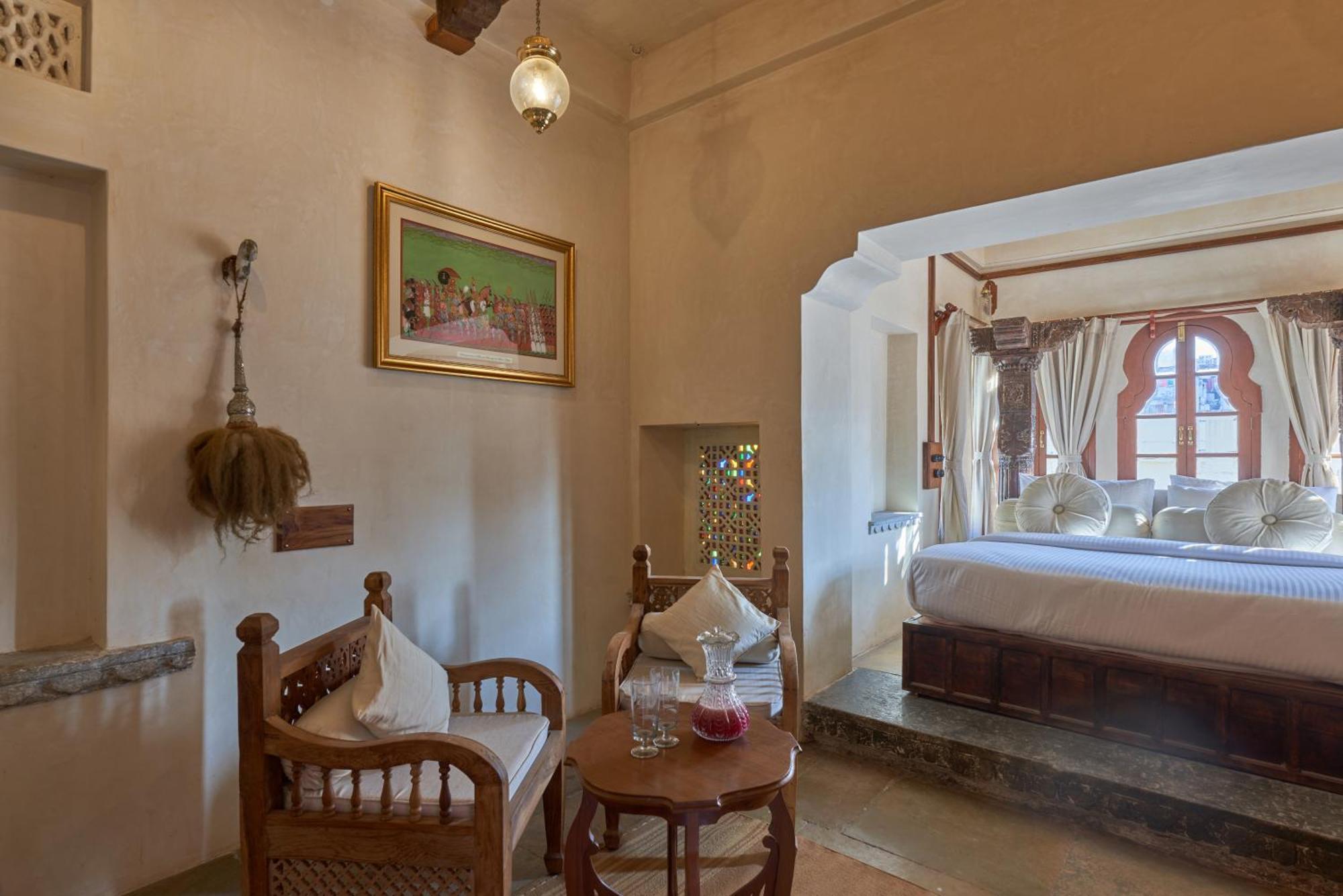 Kaladwas Lal Haveli Hotel Udaipur Bagian luar foto